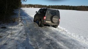 АТ резина по льду и ледяному снегу на УАЗ ПАТРИОТ 2019 модельного года