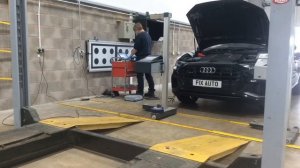 Full adas, camera and beam set on an Audi Q8