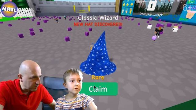Undboxing Симулятор в Роблокс с Владом. Папа и дети играют в Roblox на MAVL Crazy Gamers смотреть онлайн