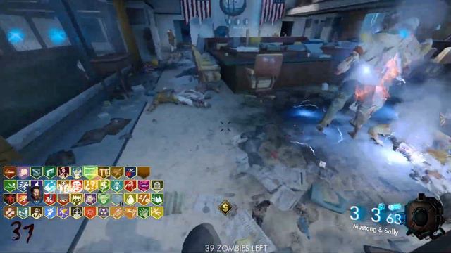 COD BO3 Zombies - Five Custom - Из другой хронолинии - Здесь тесновато смотреть онлайн