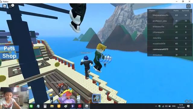 Roblox TSUNAMI SURVIVAL смотреть онлайн