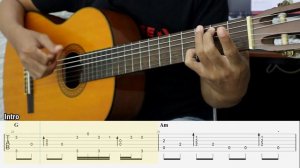 Temple Of The King – Rainbow - Fingerstyle Guitar Tutorial + TAB & Lyrics