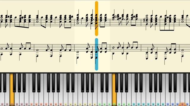 обучение пианино Сектор газа 30 лет + ноты by piano