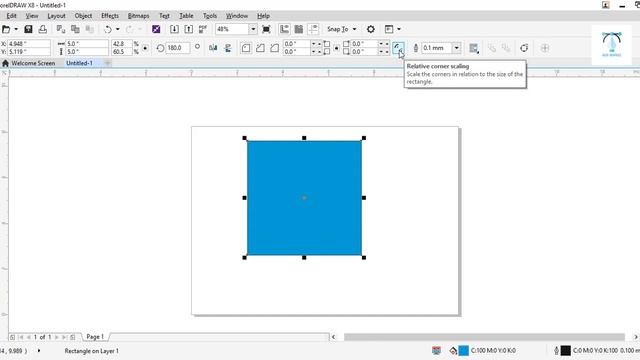 How to use Rectangle Tool in CorelDraw 2021 || Corel Draw x7 full Tutorials in Hindi смотреть онлайн