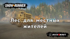 SnowRunner - Лес для местных жителей (Мичиган)