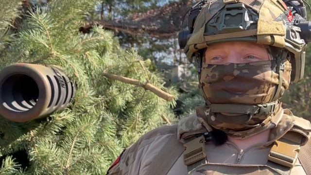 Старший офицер батареи с позывным Сервал