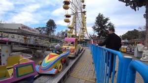 Кисловодск 2021 Аттракцион "Весёлый паровоз"