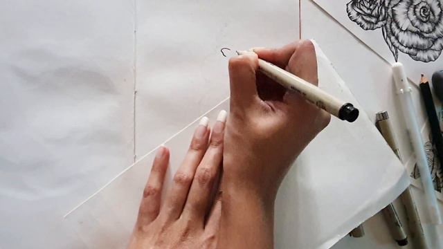 Gladiolus Illustration for Beginners | Sakura Micron Pen | Ayush Paper смотреть онлайн