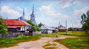 Летние пейзажи художника Николая Акимова