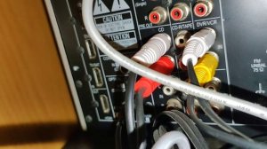 Видео. Для подписчика как я подключил. ВИДАК Panasonic к Ресиверу Pioneer.