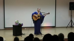Юлия Зиганшина "Когда цвели сады" (М. Рябинин - В. Шаинский). Концерт в ОАЗИСе (Обнинск)