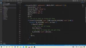 Lap trinh gio hang php   mang   session   cập nhật số lượng sản phẩm