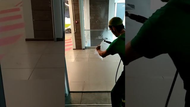 Работа парогенератором Karcher SC 3 Premium, Green Cleaning