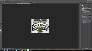 Photoshop -  GTA "V"styled cool Logo Template