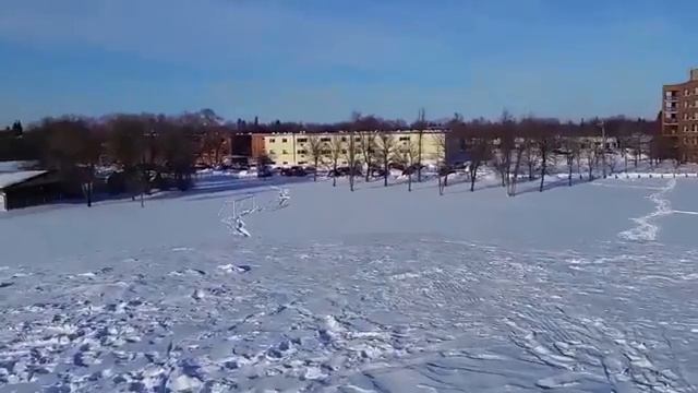 ВИННИПЕГ Канада. Холм для катания на санках. смотреть онлайн