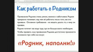 Бесплатный вебинар 25 марта 2015 по авторской системе "Родник" от Академии Рейки