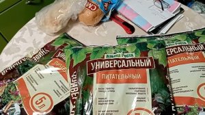 Грунт для рассады из магазина Пятёрочка