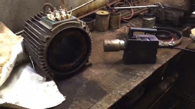 ремонт электродвигателя часть 1