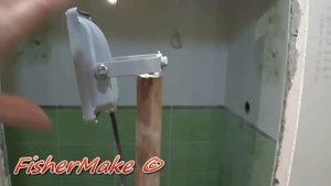Самодельная стойка для прожектора.