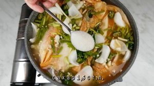Корейское Тушеное Кимчи со Свининой Рецепт Braised Kimchi with Pork Recipe 김치찜 만들기