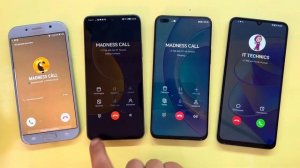 HUAWEI Nova Y90 Vs Honor 50Lite Incoming Call & Samsung Galaxy A7(2017) Vs Honor X7a Outgoing Call