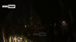 2015.05.02. Донецк. Ночь на 3 мая. По центру города бьет тяжелая артиллерия Украины