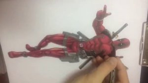 Как нарисовать Дэдпула | Drawing Deadpool