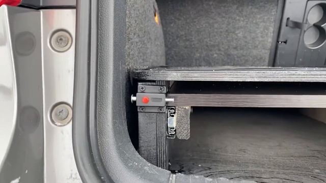 Кухонный модуль в багажник. Выдвижной столик. Vanlife. смотреть онлайн