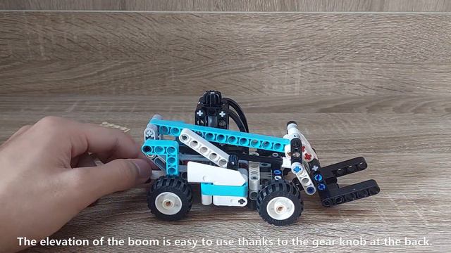 Lego Technic 42133 Telehandler смотреть онлайн