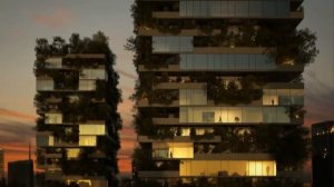 Вертикальный лес в Нанкине, Китай