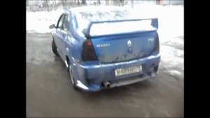 Тюнинг логана,обвесы на рено логан...