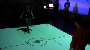 Virtual Air Hockey Demonstration