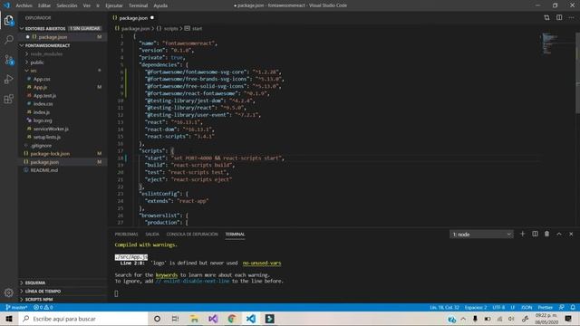 CÓMO Cambiar el NÚMERO de PUERTO del Localhost en REACT JS || Fácil y Rápido ⚡ смотреть онлайн