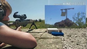 СКС ланкастер 366ткм против гонга и 350 метров)