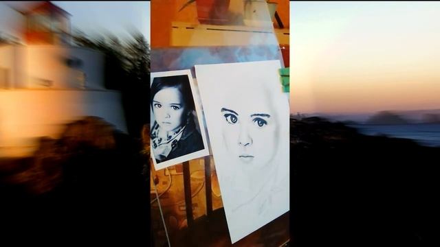 Как нарисовать портрет девочки. Сухая кисть. смотреть онлайн