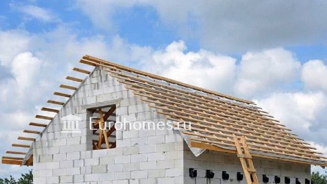Проекты домов с мансардой из газобетона