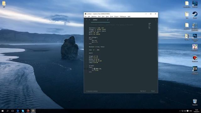 Pascal - #1/Паскаль - Типы данных и константы