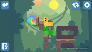 Snakebird Primer Level 54 Walkthrough