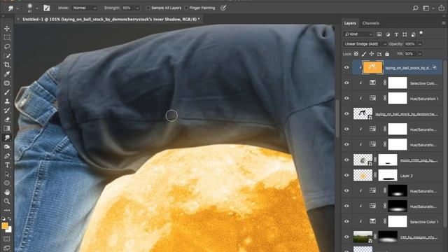 Fantasy Photo Manipulation in Photoshop - Hugging the Moon смотреть онлайн