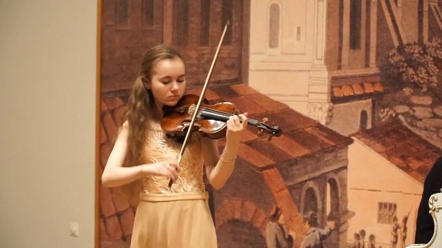 Э. Лало – Испанская симфония для скрипки с оркестром,  4 и 5 части Марина Симонова, Таэра Гончаренк смотреть онлайн