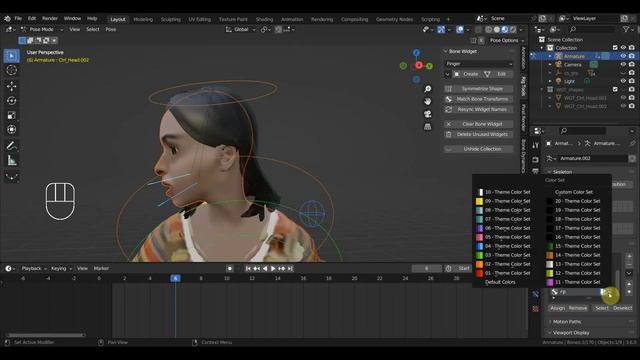 BLENDER 3.6 Исправление деформации в анимации