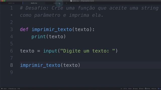 Respostas dos 3 desafios do Python Tutorial #42 (Python Tutorial #47)