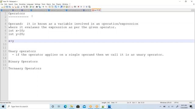 #VcodeAcademy | Operators in java | Unary Operators смотреть онлайн