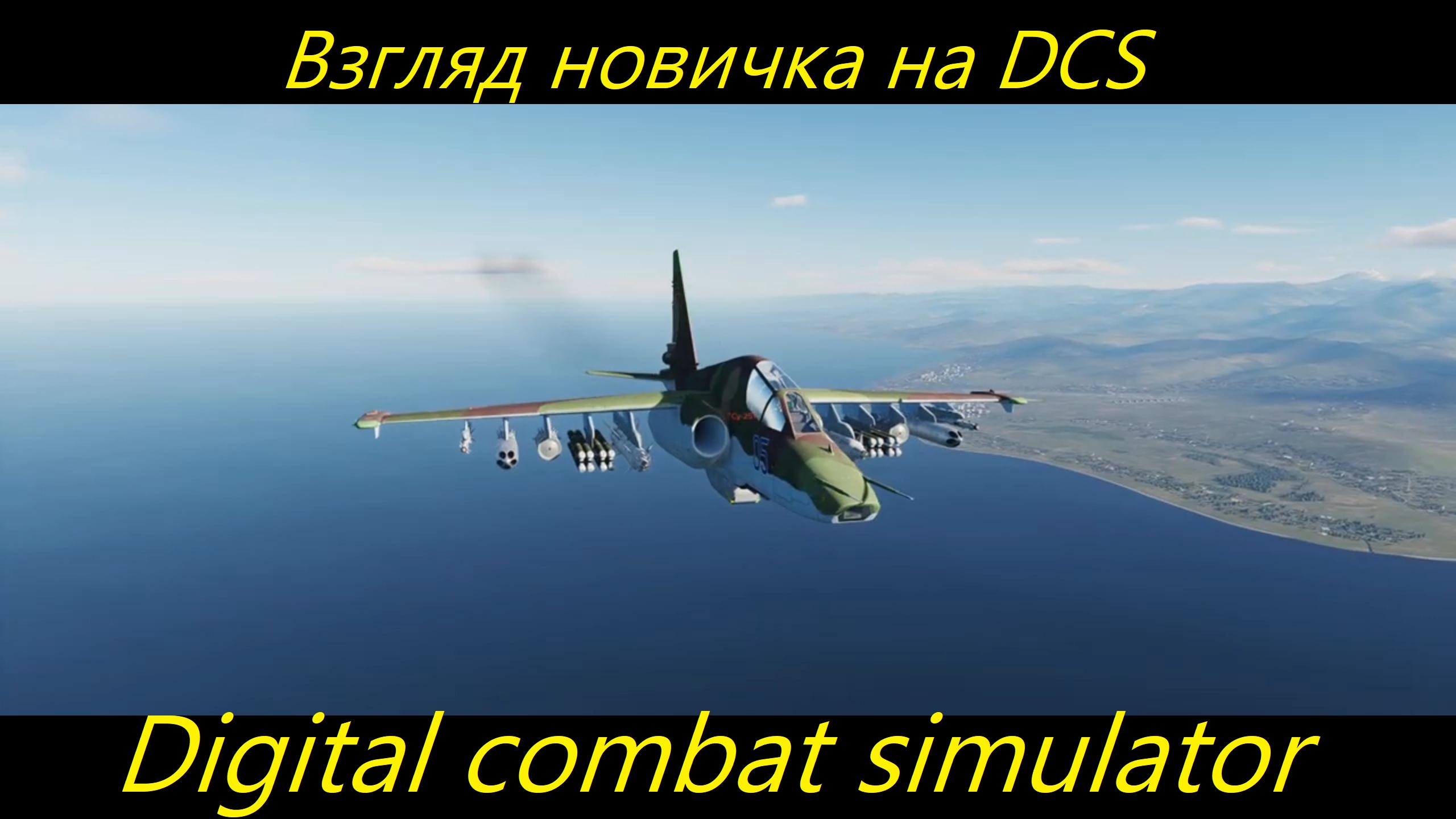 Взгляд новичка на DCS (Digital combat simulator) или как заруинить всё)))