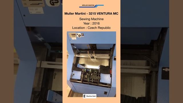 Used Sewing Machines for SALE | Muller Martini - 3215 VENTURA MC | @Machinedalal