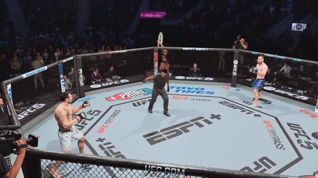 ДЖЕК ХЕРМАНССОН VS ДЖО ПАЙФЕР UFC 5 CPU VS CPU смотреть онлайн