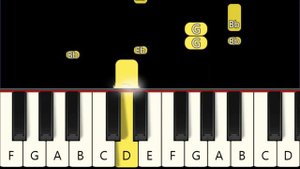 Baseball Hockey Charge Stadium Organ Theme - Easy and Slow Piano tutorial - Beginner