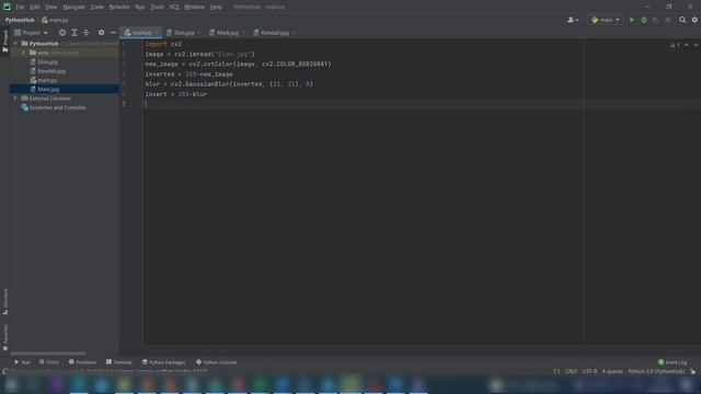 Рисуем портрет с фотографии на Python