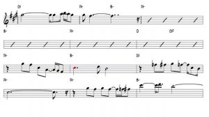 Alto Sax : Sax Love  S Pescari  Sheet Music