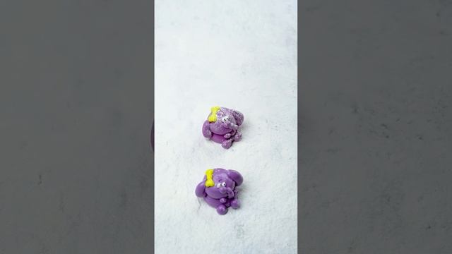 Фиолетовые слоны из маршмеллоу